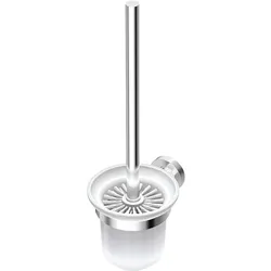 Ideal Standard Bürstengarnitur IOM A9119AA aus Glas, wandhängend, chrom