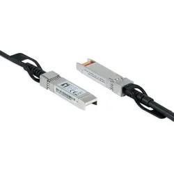 LevelOne 10Gbps SFP+ Direct Attach Kupferkabel, 2m, Twinaxial