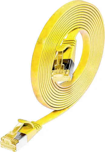 Wirewin 9120042366986 RJ45 Patchkabel CAT 6a U/FTP 2.00m Gelb 1St.