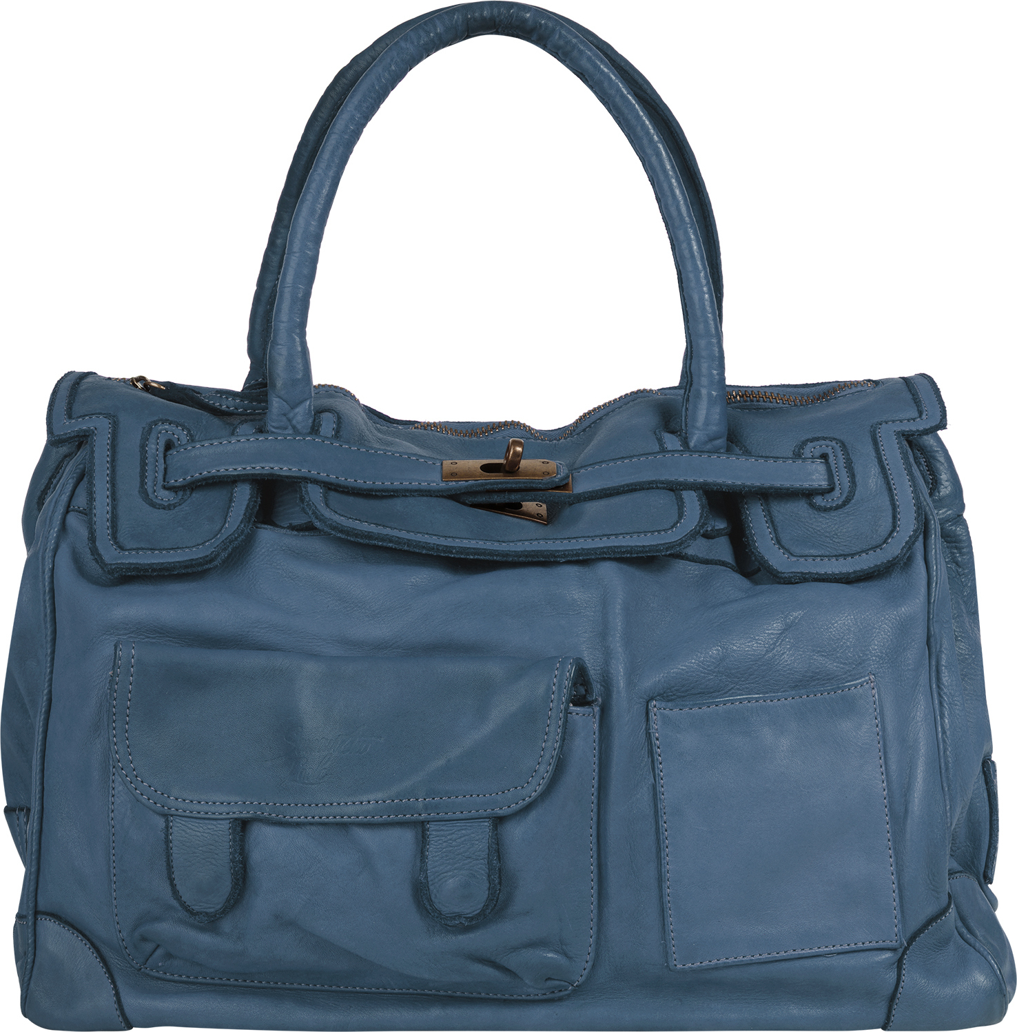 Samantha Look Shopper Damen blau