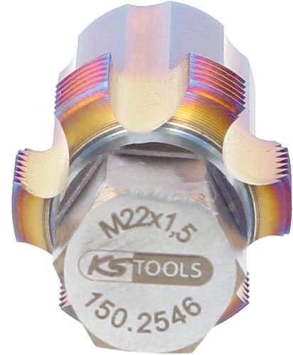 KS Tools 150.2546 Gewindenachschneider metrisch M22 x 1.5 Spezial-Werkzeugstahl 1St.