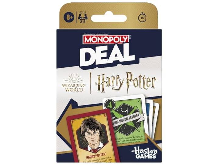 Monopoly Deal: HARRY POTTER, kaartspel - Nederlandse versie