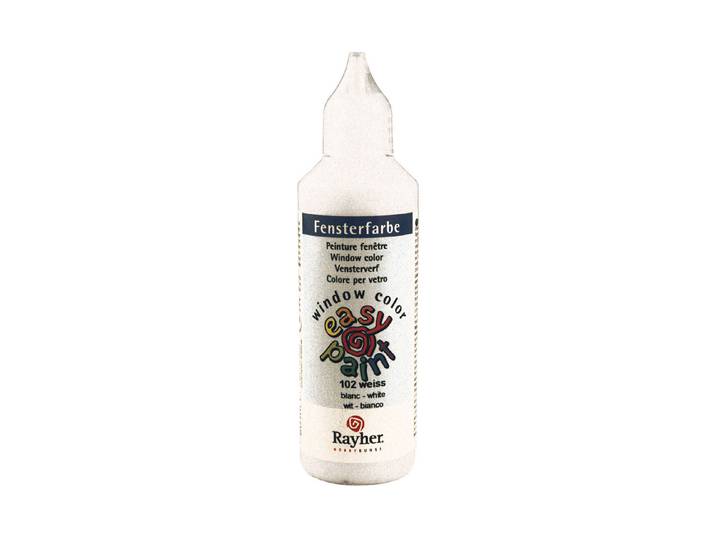 Rayher Window-Color Easy Paint Weiss 80 ml