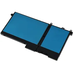 AccuCell Standardakku passend für Laptop Dell Latitude 5480, 5490, Typ 4YFVG u.a. - 11,4V - 4500 mAh (4500 mAh), Notebook Akku, Schwarz