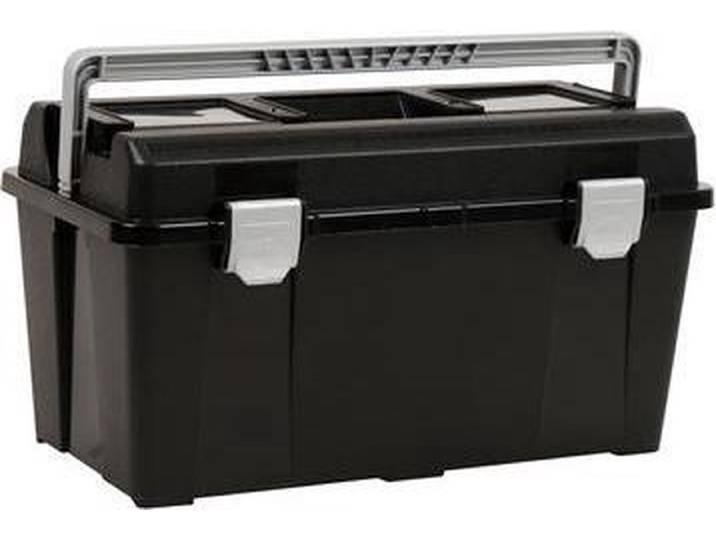 Raaco DIY gereedschapskoffer T33 - Uitneembare tray en vakkendoos - 49x27x26 cm - 717168