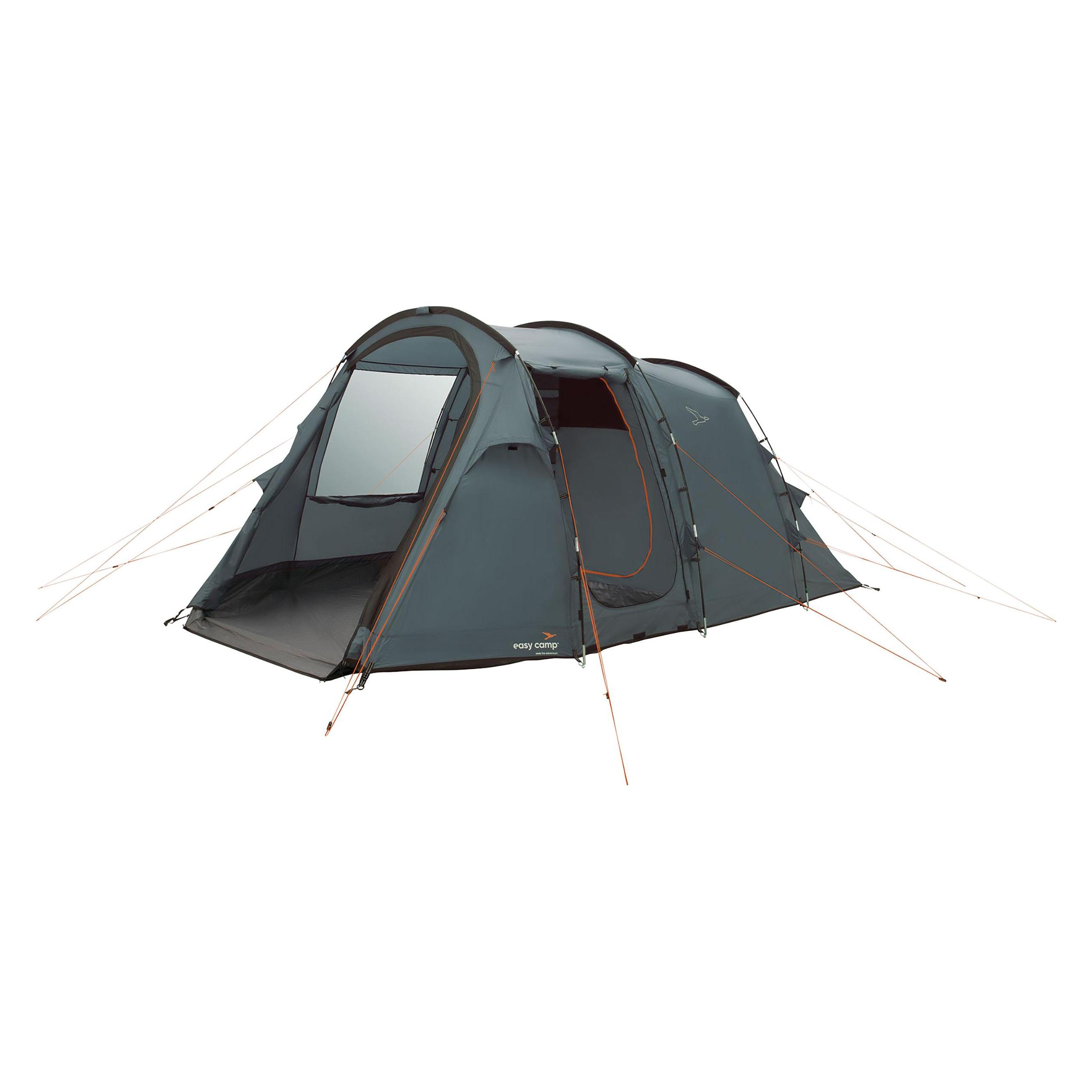 Easy Camp Tunnelzelt Hamra 4 (grau, Modell 2025) (Tunnelzelt, 12 kg, 4 Personen) (120494)
