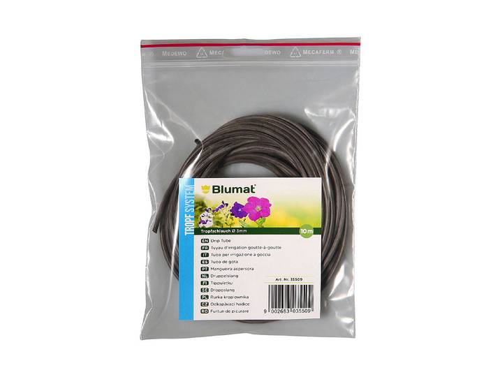 Blumat Tropf- und Zufuhrschlauch 3 mm 10 m