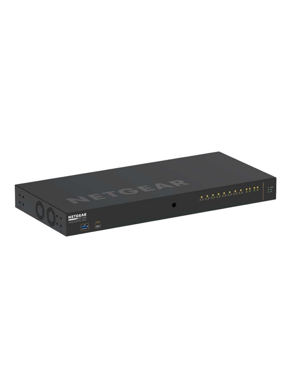 Netgear AV Line M4250-10G2F-PoE+ / GSM4212P 8x1G PoE+ 125W 2x1G and 2xSFP Managed Switch