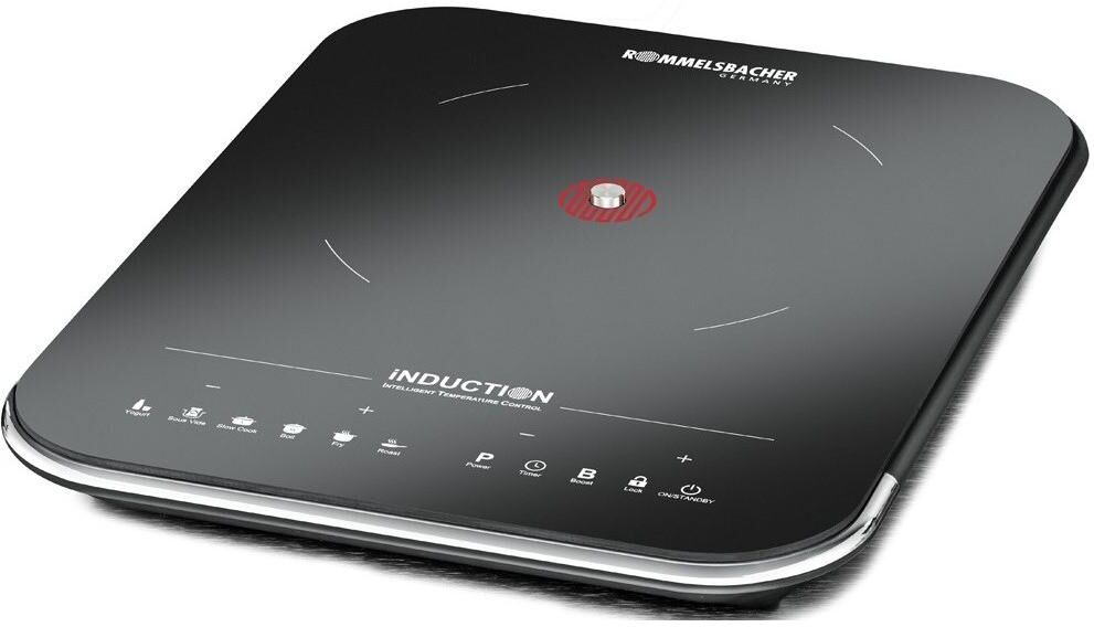 ROMMELSBACHER Einzelkochplatte "Kochplatte 20.CT 2000/IN", schwarz, Kochplatten, Einzelkochplatte schwarz Einheitsgröße