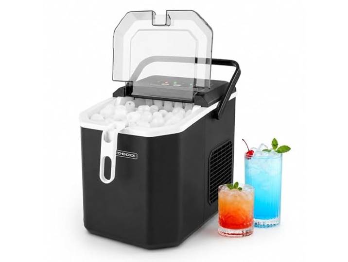 Kitchencook - Cubeo - Machine à Glaçons - 12 Kg/24 H - 2 Tailles - Réservoir 1\,3 L
