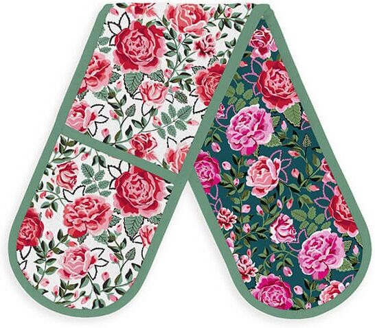 Cath Kidston Dolly Rose Double Oven Glove