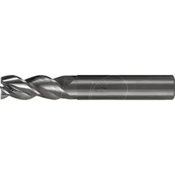 PFERD 23000414 - VHM-Fräser, 3 Schneiden, 2xDC Fase 0,15mm 45°,  Ø 8 mm, Schaft H