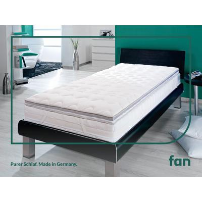 Topper FAN "XXL Soft Plus, Premium Topper 90x200 cm,180x200 cm & weitere Größen", weiß, B:200cm H:7cm L:200cm, Kaltschaum, Topper, Matratze, Boxspringbett, Hausstauballergiker geeignet, ergonomisch