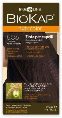 Biokap Nutricolor Hair Dye 5,06 Chestnut Nutmeg 140 ml 140 ml