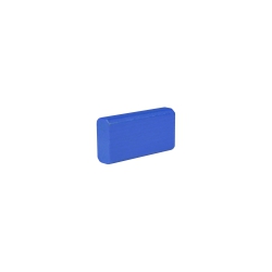 Halmakegel.com Baustein - Leiste klein - 50x12,5x25 mm - blau 259952