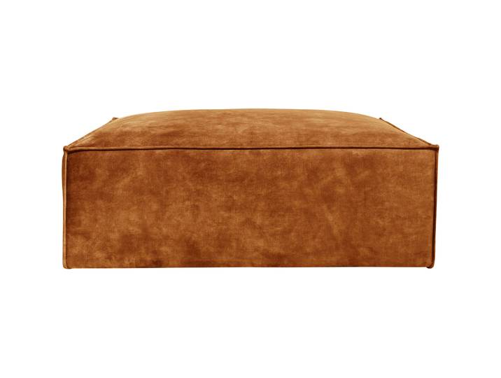 Hocker - Farbe: karamell - Material: Polyester - 38