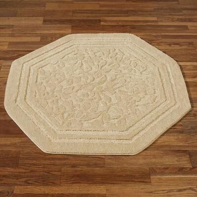 Touch of Class Westbury Octagon Rug, 4' Octagon, Ivory