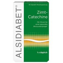 ALSIDIABET Zimt-Catechine f.Diab.Typ II 1xtägl.Kps 14,7 g