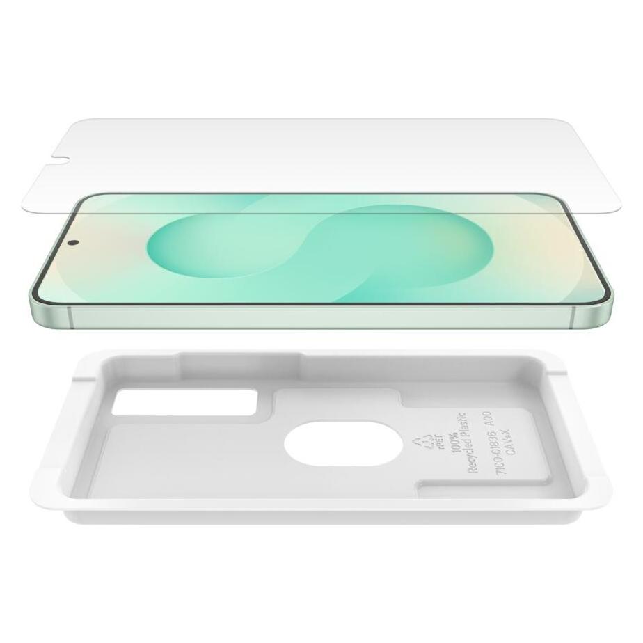 Belkin Ovr Glas Eztray Samsung S25+ (1 Stk., Samsung Galaxy S25, Samsung Galaxy S25 Ultra, Samsung Galaxy S25+) (OVB049HQ)