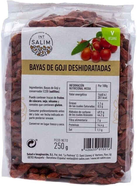 Int-Salim Bagas de Goji Desidratadas 250g
