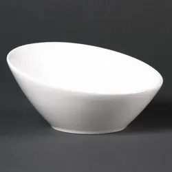 Olympia Lumina ovale schräge Schüsseln 14,8cm, Packungsinhalt: 6 Stück
