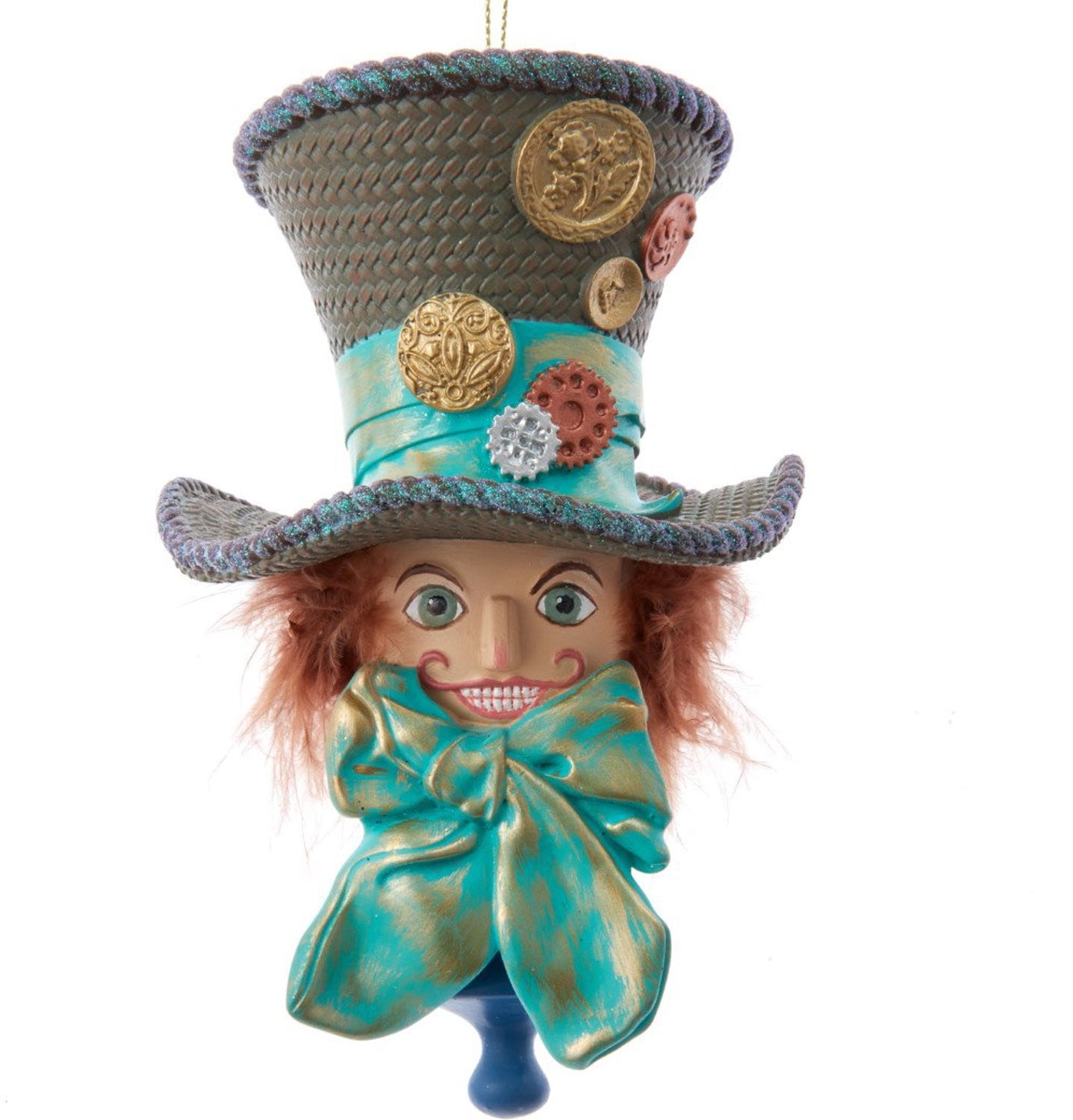 Kurt Adler Alice in Wonderland Mad Hatter kerstboomversiering