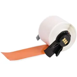 Brady, Etikettenrolle, M6C-1900-439-OR, Vinyl, Orange, glänzend, 48.26 mm x 15.24 m, permanent, Endlos (48.30 mm)