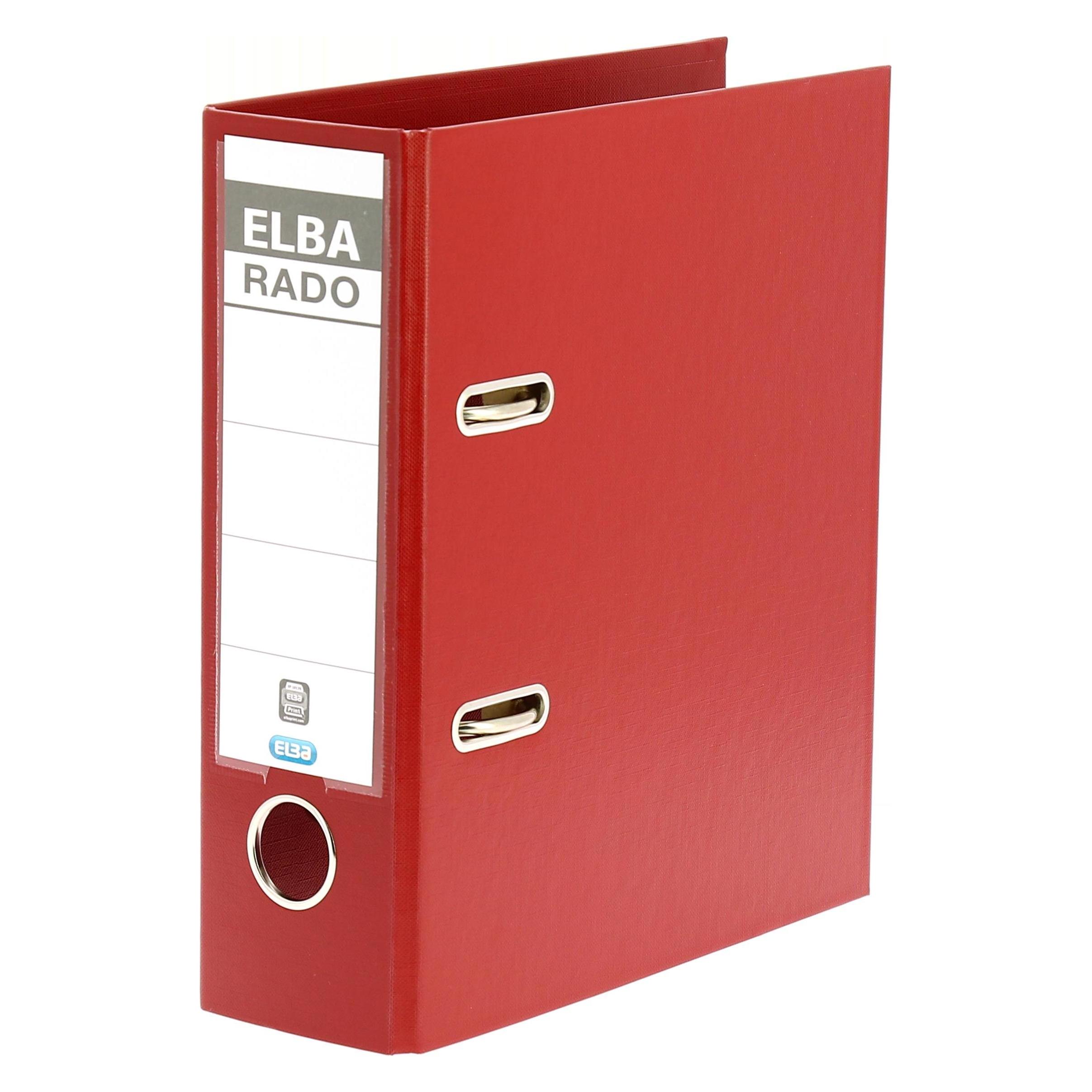 Elba Ordner rado plast (A5, 75 mm, 1 Stk.) (10597 RO)