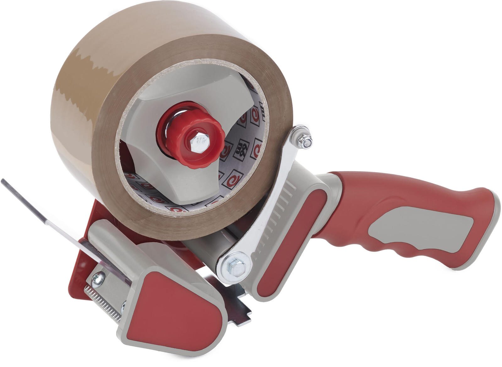 WIHEDÜ Packbandabroller grau/rot 590960