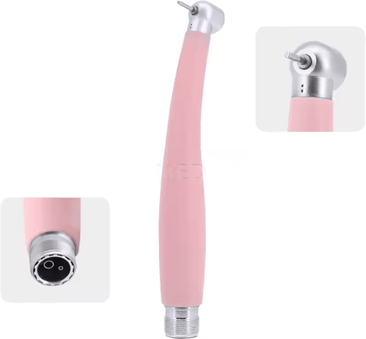 Inspire Essentials AeroLite Pink LED Dental High Speed Handpiece With Ceramic Bearings pink 2 Hole No Led