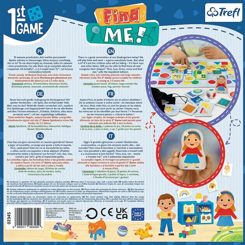 1er Jeu : Find me - Trefl