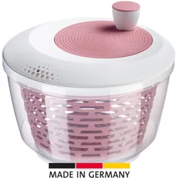 Westmark Salatschleuder Spinderella, 4,4 l, rutschfest, rosa, 2430226P