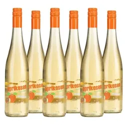 AFFENTALER WEIN Aprikosen Secco frisch & fruchtig 6 Flaschen à 0,75l exklusiv bei QVC