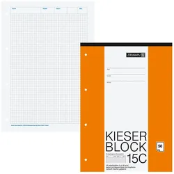 BRUNNEN Arbeitsblock DIN A4 kariert
