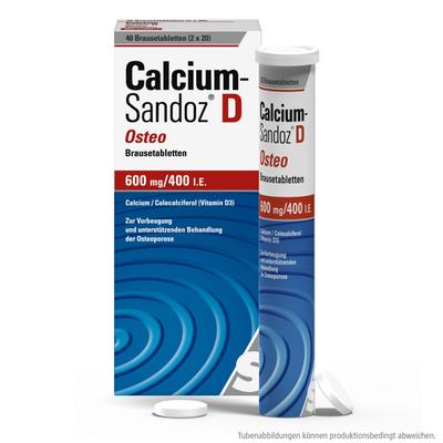 Calcium Sandoz D Osteo Brausetabletten 40 St