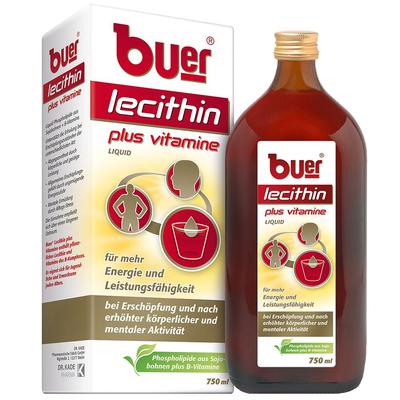 Buer Lecithin Plus Vitamine flüssig 750 ml Flüssigkeit