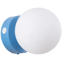 Sollux SL.2272 Wandleuchte YOLI 1 hellblau mit Schalter