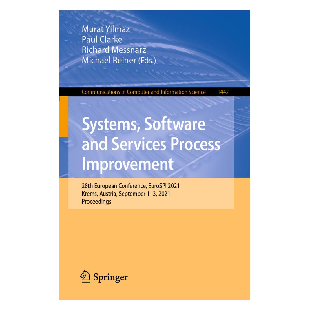 Springer Systems, Software and Services Process Improvement (Englisch, Softcover, Michael Reiner, Murat Yilmaz, Paul Clarke, Richard Messnarz) (56201702)