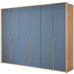 Musterring Kleiderschrank Malin 299,2 x 229,4 cm Lack Blau