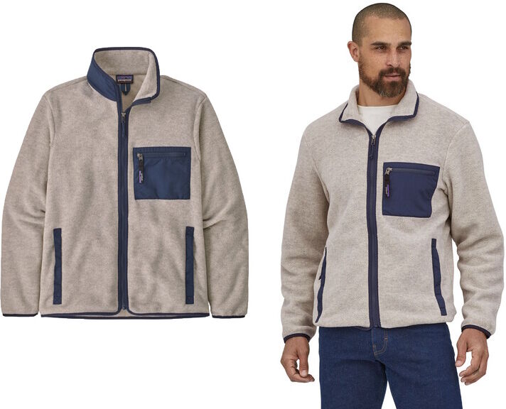 Patagonia Synchilla Jacket-Oatmeal Heather (Oat)-M