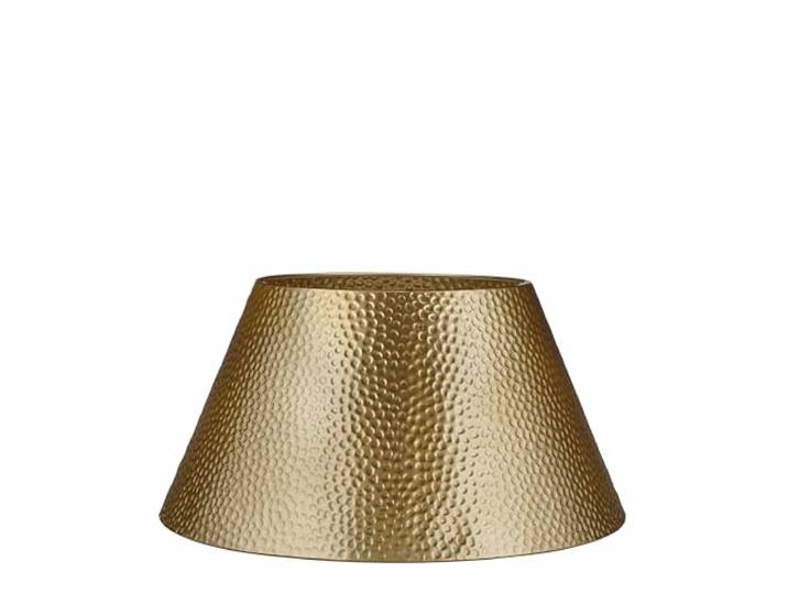 MICA Decorations Jupe de Sapin de Noël - L50 x l30 x H26 cm - Métal - Doré
