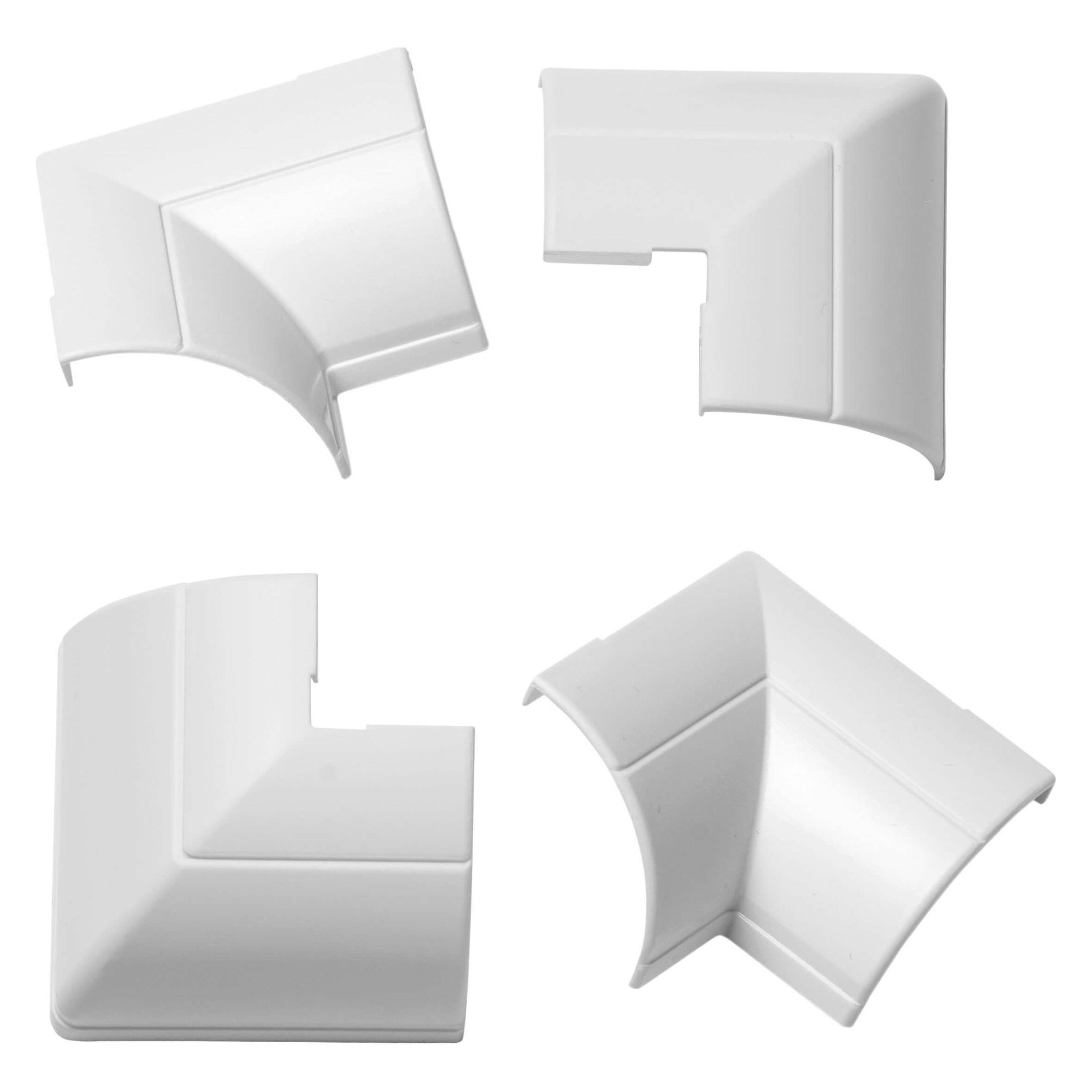 D Line D-LINE Adapter Kit 22x22mm 4 Dele Hvid (22 mm, 4 Stk.) (FLIBEBAP22QSW)