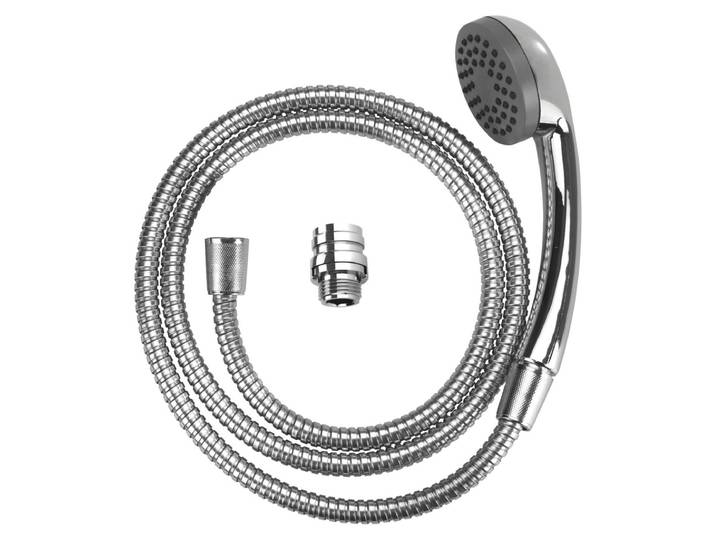 WENKO Waschbecken Brause Schlauch Hand Verlängerung 150 cm Haare waschen Dusche