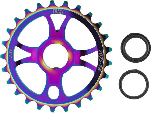 BMX Kettenblatt Total BMX Rotary (Rainbow - 25T)