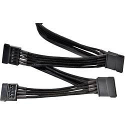 BeQuiet Strom Anschlusskabel [4x SATA-Strom-Stecker 15pol. - 1x bequiet! Stromanschluss modular] 0.90 m Schwarz CS-6940