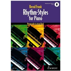Frank:Rhythm-Styles for Piano, Fachbücher von Bernd Frank