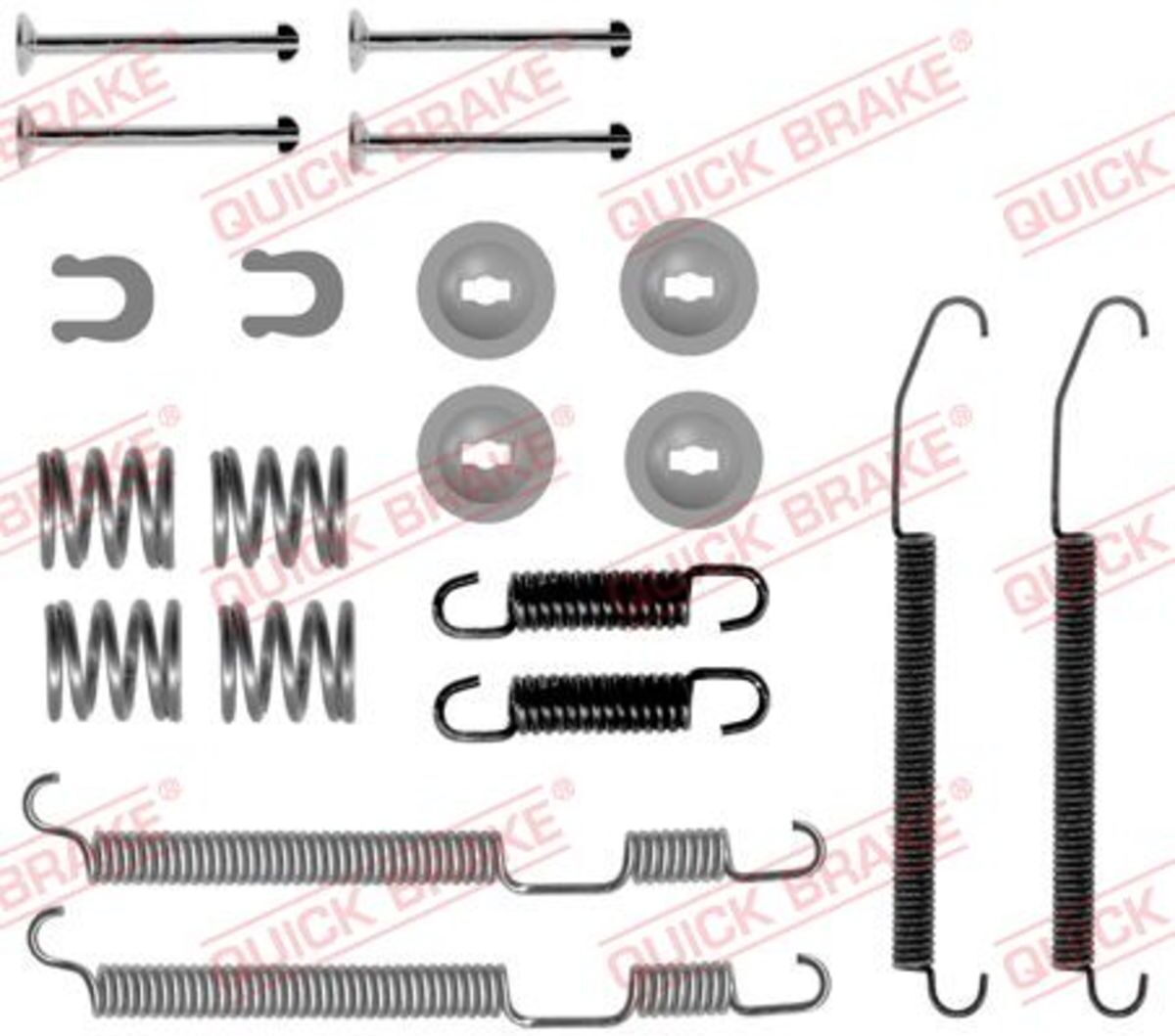 Zubehörsatz, Bremsbacken QUICK BRAKE 105-0075