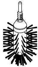 Grohe replacement brush head for Grandera toilet brush set 40673000