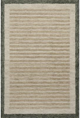 Nuloom Carmeon Hamilton Caly Modern Bordered Wool Rug