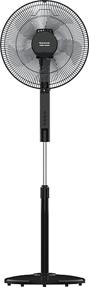 Ventilador de pie - Taurus Boreal 16CR Silence, 12 velocidades, 30 W, 3 modos, Silencioso, Negro